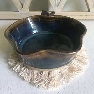 Handmade Ceramic Apple Shaped Bowl